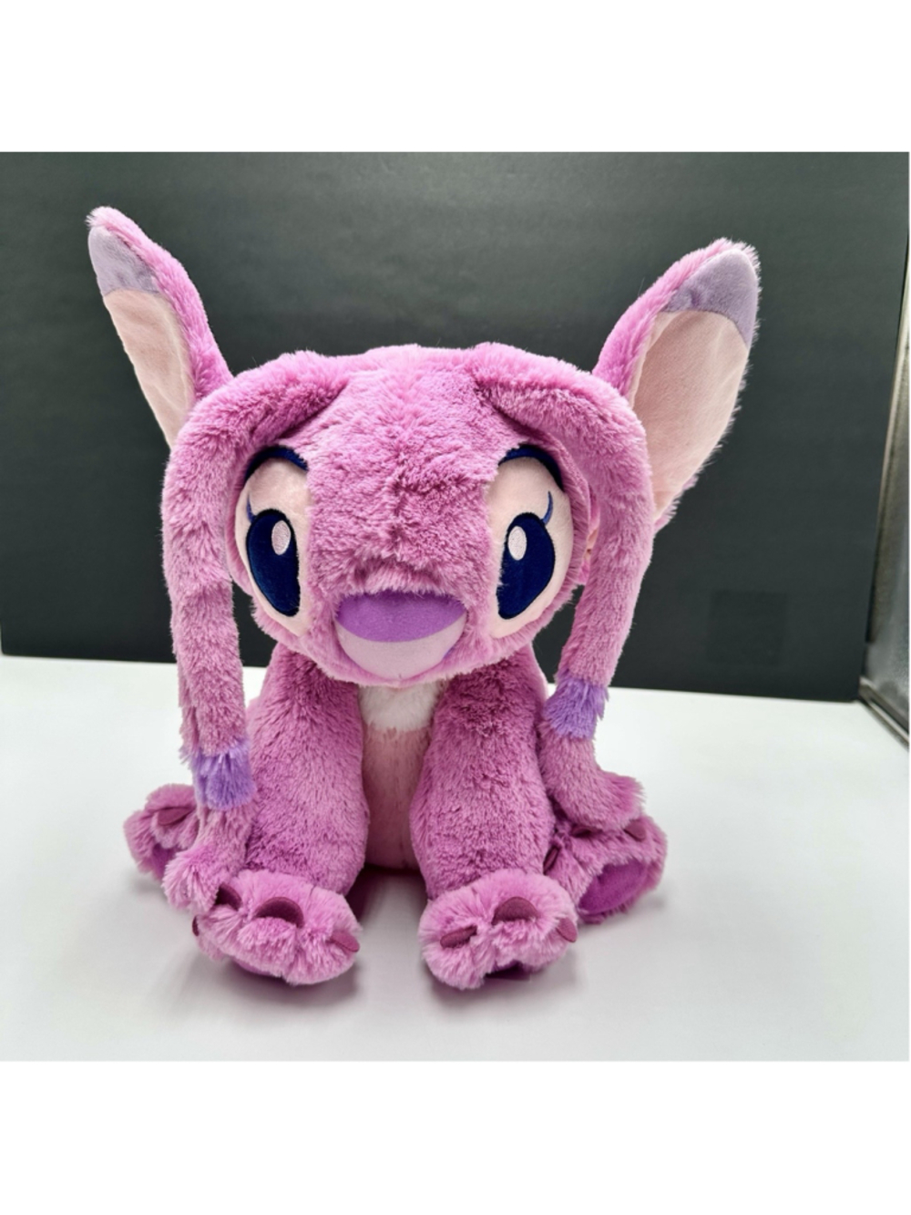 Disney Lilo & Stitch ANGEL Large 14" Soft Pink Plush Alien Character Stuffed